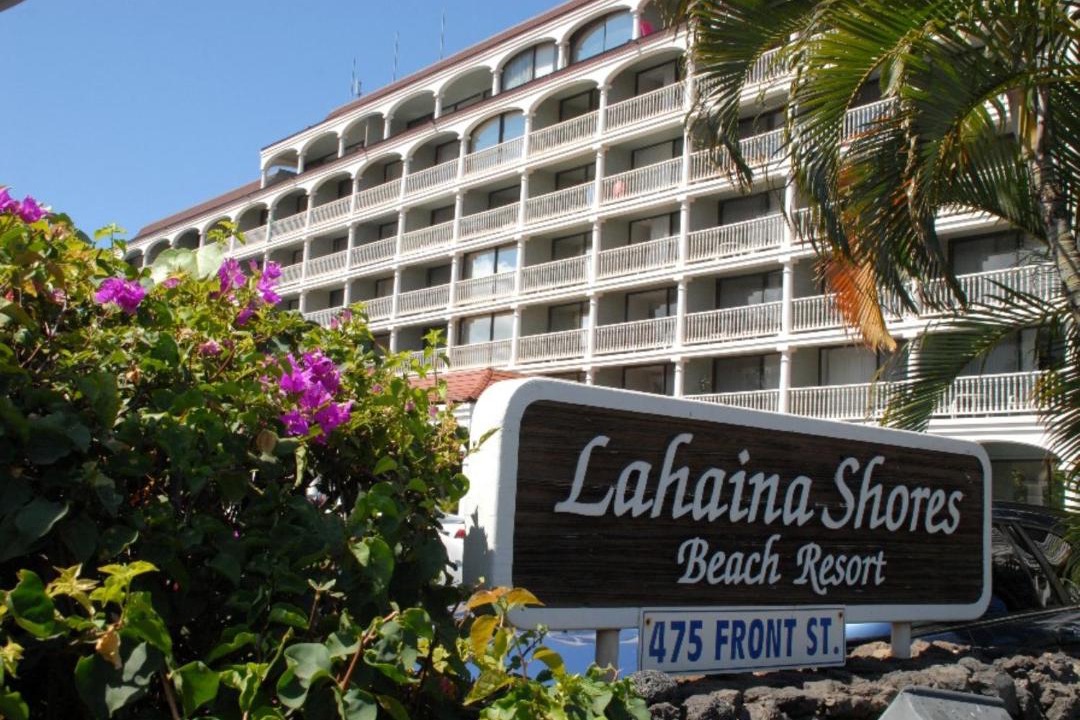 Photo of Buildings in Historic Lahaina Front Street