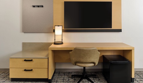 Room, 1 King Bed with Sofa bed, Roll-in Shower (High Floor)