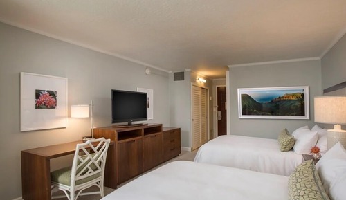 Premium Room, 2 Double Beds, Partial Ocean View