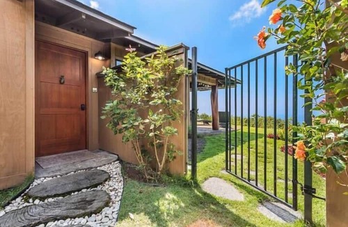 Honalo House | Holualoa Sanctuary Hot Tub, Ocean Views, A/C 12 Min to Beach