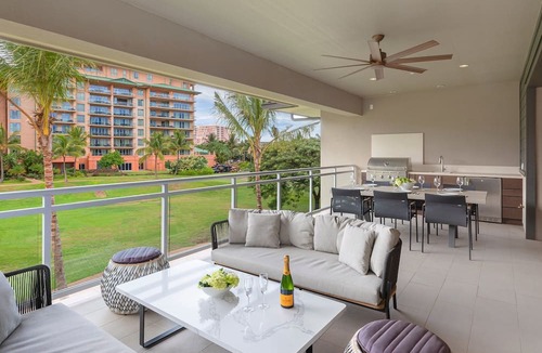 Honokowai Villa | KLVR welcomes you to Luana Garden Villa 1C upper level with partial ocean view