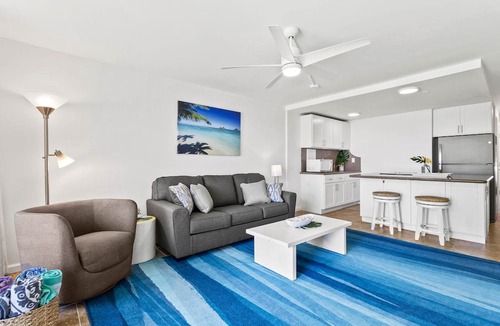 Waialee Condo | Ground Floor Beach Condo Spectacular Views AC in Bedroom 30 day Minimum Rental