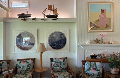Anahola House | Huge 6 br/6 ba Beachfront, for big groups,A.C. accessible, in relaxed old Hawaii