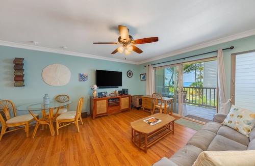 Ualapue Apartment | Ocean-view condo with private balcony, washer/dryer, & shared pool/tennis courts