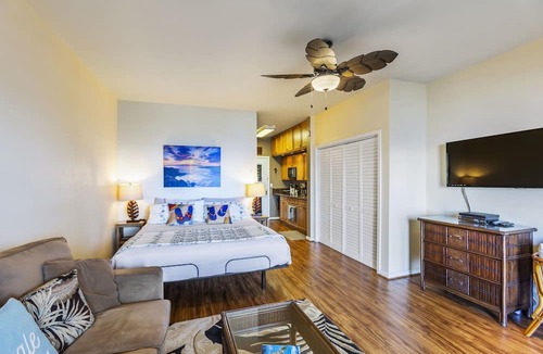 Kahana Apartment | Direct Oceanfront Maui Studio,Romantic,Breathtaking View from Huge Private Lanai