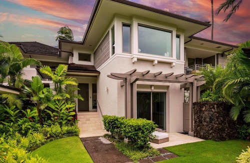 Kaupulehu Condo | Newly renovated Hualalai Palm Villa -15th hole - 2 Golf Carts