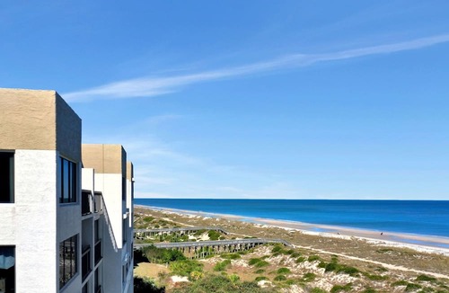 Amelia City Condo | Enjoy coastal living charm and amazing views!