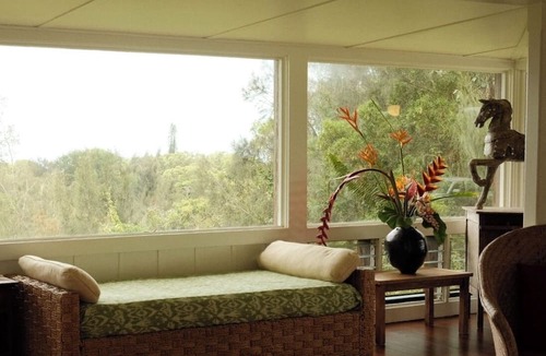 Kaunakakai Cottage | Rustic retreat with panoramic views, tropical gardens, & biodynamic produce!