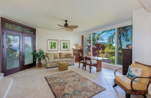 Princeville Condo | PUU POA #110 GORGEOUS OCEAN VIEWS AIR CONDITIONED Condo!