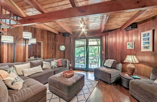 Keaau House | Tropical Cabana w/Deck, Hot Tub & Lush Scenery!