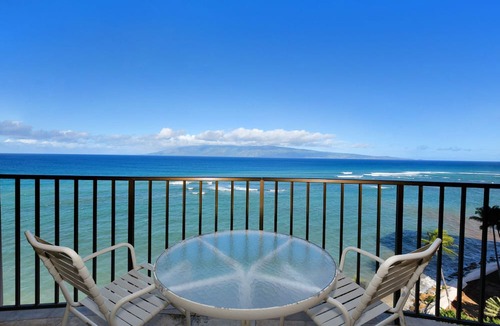 Kahana Condo | Sunshine + Rainbows = #1206 at Valley Isle with Direct Ocean Front Views!