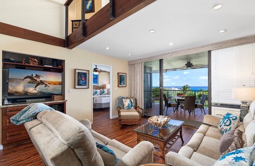 Keauhou Condo | 🏖️Top Floor Ocean View Condo w/AC | Kona Golf Course
