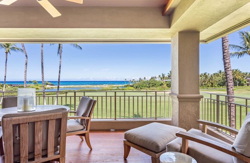 Kaupulehu Villa | Hualalai Golf Villa 4202 - Oceanfront + Prime Location + Room Service
