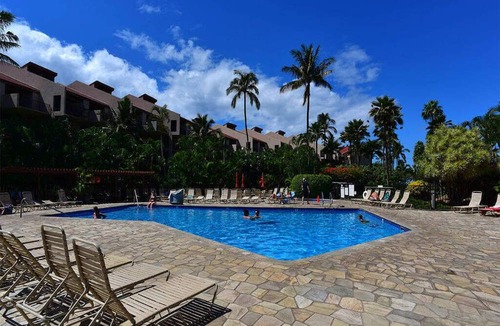 Kihei Condo | Mellow Vibe Suite w/Island Decor, Kitchen Ease, Lanai, WiFi, AC–Kamaole Sands 4305