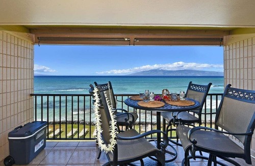 Honokowai Condo | SUMMER SALE! Oceanfront Condo w AC, Ocean Views & Heated Pool - Kaleialoha 309