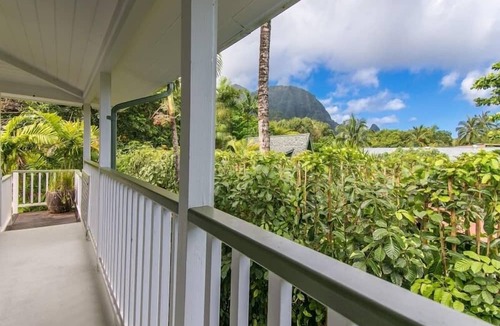 Wainiha House | Spacious, 5 bed/3 bath, mountain view home, across from beach path! TVNC-5137