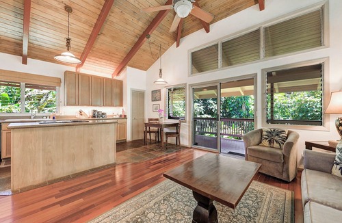 Wainiha House | Paddle to the Beach from a Secluded Riverfront Eden-A/C-Central to Hanalei&Ke'e