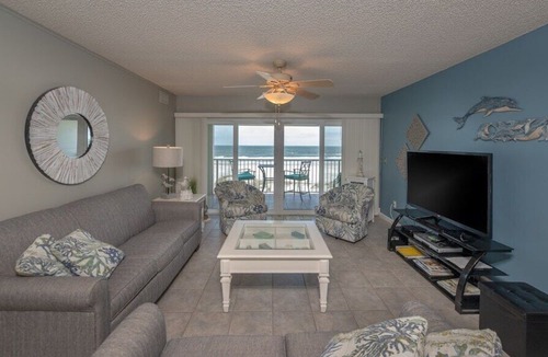 St. Augustine Beach Condo | Fantastic Oceanfront Corner Condo with Panoramic Views and Private Pool