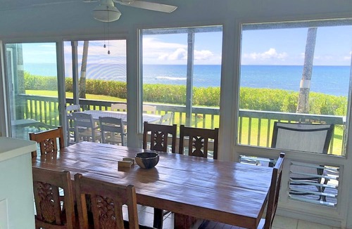 Waialee House | Oceanfront Beach House - Tropical Paradise!