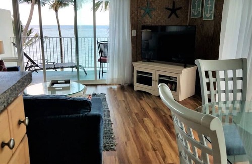 Punaluu Condo | North Shore end unit with wrap around lanai on Secluded Beach