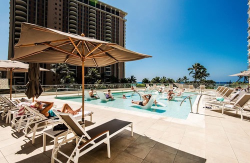 Waikiki Condo | Ocean & Fireworks Views Condo at the Ilikai Hotel w/Full Kitchen & Free WiFi