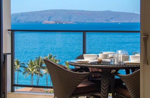 Wailea Condo | Wailea Beach | Oceanfront 3 BR, Sleeps 6 | Car Incl. w/6+ Nights | WBV-PH505 by KBM