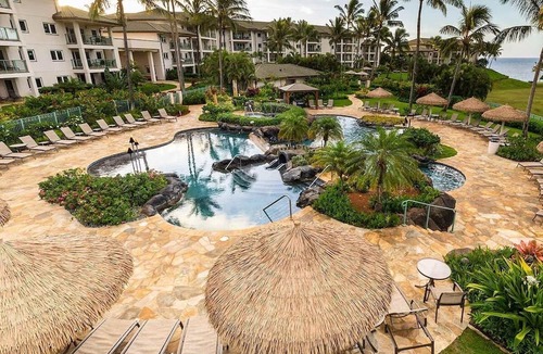 Lihue Villa | Oceanfront Marriott's Kauai Lagoons l 3-bedroom Villa