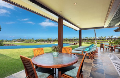 Kaupulehu House | Premier 5BR Hualalai Estate—Infinity Pool, 2 Golf Carts, Ocean Vistas