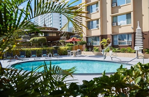 Ala Moana Hotel | City View King, Poolside Comfort, Peaceful Waterfall Views, Near Waikiki Beach