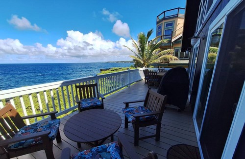 Keaau House | Hale Kailani - Perfect Oceanfront Cottage for Relaxing Stays - Sunrise Views