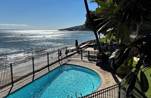 Maalaea Condo | Cool 1BD Entire Condo On The Beach in Maalaea Harbor