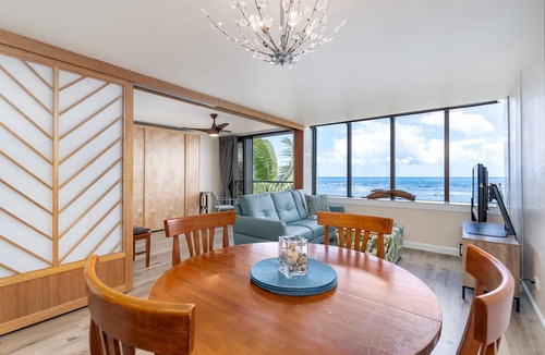 Mokuleia Condo | Sunset Shores - Waialua Oceanfront Retreat - 90 Day Rental