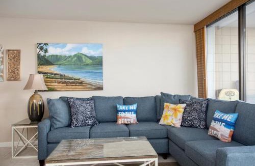 Kahana Apartment | Valley Isle Oceanfront 2 BR Sleeps 5 Villas Peaceful Retreat Complimentary Car with 6 Nights VIR-508 by KBM