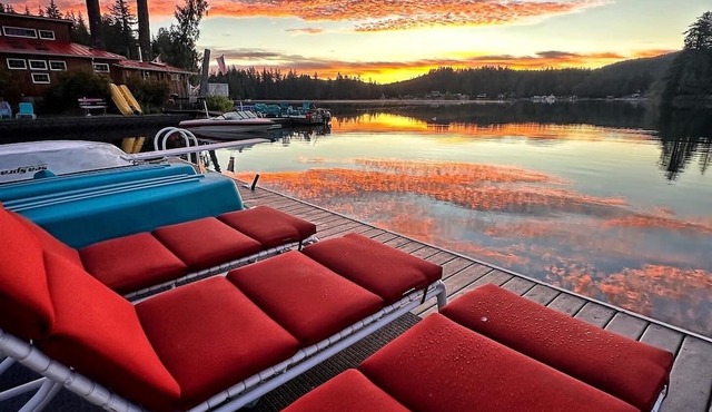 Lost Lake Fishing Shack, a great place to make memories with friends & family! in Shelton