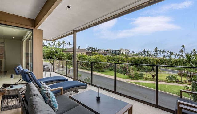 Wailea Elua 803 - Ocean Views, Modern Renovation, Central AC, Wi-Fi, BBQ Grill