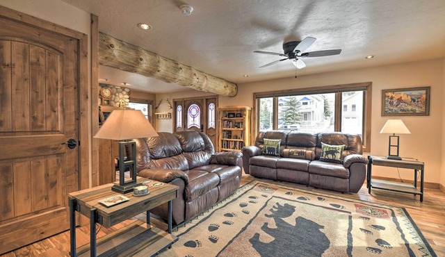 Updated Mtn Home w/Deck on Uncompahgre River in Ouray