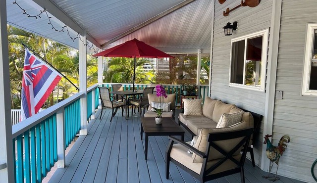 Jungle Cottage: Watch Whales in Keaau