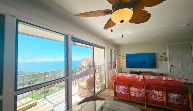 Peaceful Kona Getaway with Ocean Views | 2-Bedroom Condo at Kona Coffee Villas