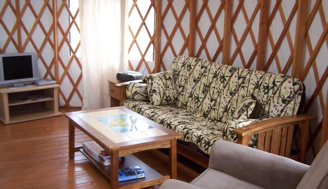 Hawaii by Yurt Luxury for Less! in Ocean View