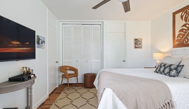 New! Tiki Terrace Studio@Turtle Bay-Near beach,AC in Kahuku