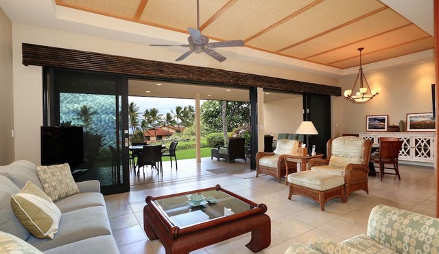 Relax in luxury at Makena Surf #C-106, a 2-bedroom ocean-view condo in beautiful Makena. in Kihei