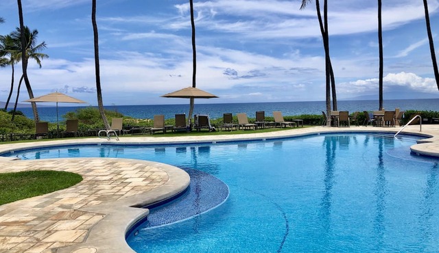 Lush Wailea Ground Floor Condo Tropical Oasis Four Pools Keawakapu Beach in Wailea