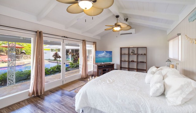 Perfect Kailua Vacation at Ka Hale Lai-House of Serenity-pool and spa. in Kailua