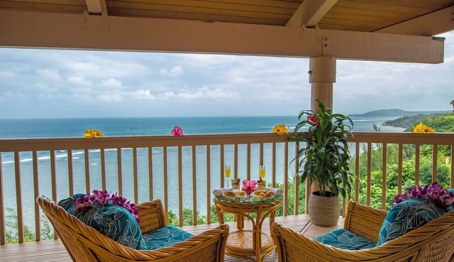 OFFICIAL LISTING | Wyndham - Shearwater 2 BR Oceanfront Suite w/WiFi & More! in Princeville