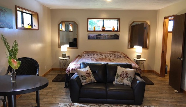 Spacious suite on twelve acres