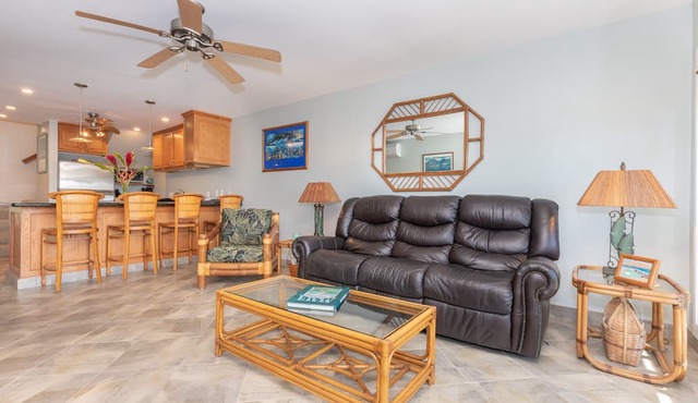 Ocean View Kahana 2BR w/secluded beach,pool, AC,2 Lanai's-Maui Condo Rental