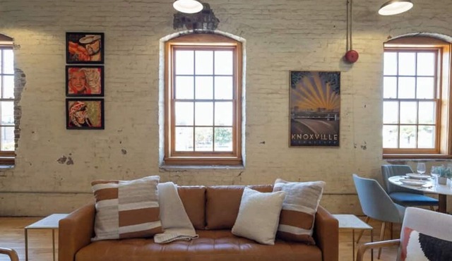 Historic Luxury Condo in Knoxville Old City downtown in Knoxville