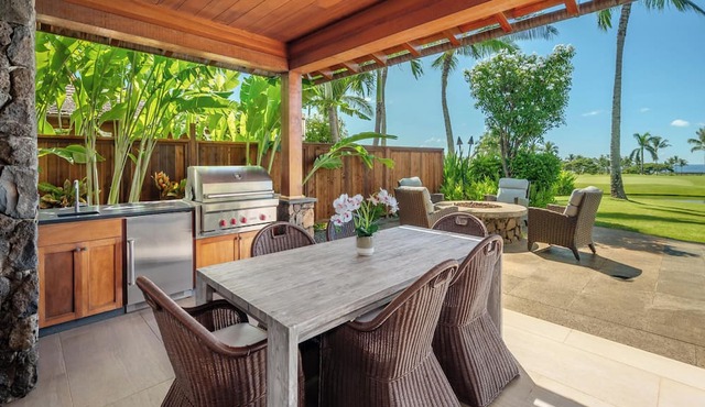 Resort Amenities | Plunge Pool, Fire Pit & Guesthouse in Koloa