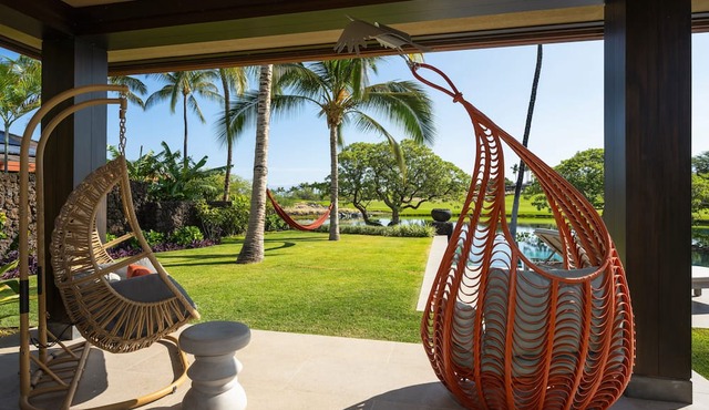 Exquisite 4BR Ka 'Ulu Estate 102A at Hualalai – Infinity Pool & Golf Views