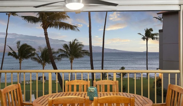 Maalaea Kai 307 Maui Prime Oceanfront King Beds w/ensuite Dedicated Workspace